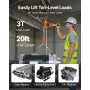 manuel kædetalje, 3T 3000KG kapacitet Heavy Duty Comeong, 6M