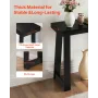 118 cm Console Table, Modern Desk Behind the Couch, Wooden Rectangle Entrance Desk, Narrow Long Sofa Table Accent Stand for Hall