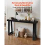 140 cm konsolbord, moderne skrivebord bag sofaen