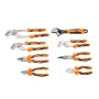 Pliers Set, 8-Piece, High Carbon Steel, 30.5cm/25.4cm/20.3cm Groove Joint Pliers, 20.3cm Linesman's Pliers, 15.2cm Slip Joint Pl