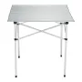 Folding Camping Table, Outdoor Portable Side Tables, Lightweight Fold Up Table, Aluminum Ultra Compact Work Table with Carry Bag