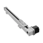 Linear Guide Rail, Belt Drive, CNC Linear Motion Stage Actuator, with Nema34 Stepper Motor, 600 mm Stroke Work Size, High Speed 