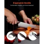 Kitchen Knife Set, 5 Piece High Carbon Stainless Steel Sharp Knife Set, Durable and Rust-Resistant, Professional Kitchen Cutlery