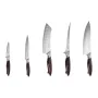 Kitchen Knife Set, 5 Piece High Carbon Stainless Steel Sharp Knife Set, Durable and Rust-Resistant, Professional Kitchen Cutlery