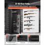 8-10 våbenskab, langt våbenskab til rifler og pistoler, hurtig