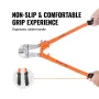 Bolt Cutter, 61 cm Lock Cutter, Bi-Material Handle with Soft Rubber Grip, Chrome Molybdenum Alloy Steel Blade, Heavy Duty Bolt C