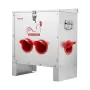 automatisk kyllingefoder, 11,34 kg kapacitet, 6 foderporte uden