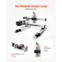 Linear Stage Actuator, 100 mm Effective Stroke, Ball Screw CNC Linear Motion Guide Rail, Double Optical Axis, C7 High-Precision,