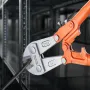Bolt Cutter, 61 cm Lock Cutter, Bi-Material Handle with Soft Rubber Grip, Chrome Molybdenum Alloy Steel Blade, Heavy Duty Bolt C