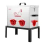 automatisk kyllingefoder, 18,14 kg kapacitet, 6 foderporte