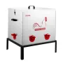 automatisk kyllingefoder, 38,56 kg Kapacitet, 6 foderporte