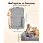 Human Dog Bed, 1810 x 1110 x 240 mm Orthopedic Memory Foam Human Sized Dog Bed, Humans Pet Beds with Side Pocket, Handle & Zippe
