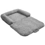 Human Dog Bed, 1810 x 1110 x 240 mm Orthopedic Memory Foam Human Sized Dog Bed, Humans Pet Beds with Side Pocket, Handle & Zippe