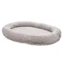 Human Dog Bed, 69.29 x 48.03 x 9.45 inch Orthopedic Memory Foam Human Sized Dog Bed, Humans Pet Beds with Side Pocket, Handle & 