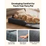 Human Hundeseng, 1790 x 950 x 240 mm Ortopædisk Memory Foam