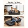 VEVOR Human Dog Bed, 1790 x 950 x 240 mm Orthopedic Memory Foam Human Sized Dog Bed, Humans Pet Beds with Side Pocket, Handle & 
