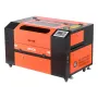 VEVOR 50W CO2-lasergraver, 500 x 300 mm, CO2-lasergraveringsskærermaskine med 4-vejs luftassistance, graveringsskæremaskine