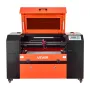 VEVOR 50W CO2 Laser Engraver, 500 x 300 mm, CO2 Laser Engraver Cutter Machine with 4 Way Pass Air Assist, Engraving Cutting Mach