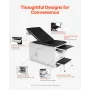 Pro Medical Exam Table, Medical Examination Bed with Adjustable Backrest, Physical Therapy Exam Table with Locking Cabinet, 2 Dr