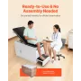 Pro Medical Exam Table, Medical Examination Bed with Adjustable Backrest, Physical Therapy Exam Table with Locking Cabinet, 2 Dr