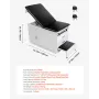 Pro Medical Exam Table, Medical Examination Bed with Adjustable Backrest, Physical Therapy Exam Table with Locking Cabinet, 2 Dr