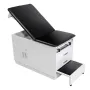 Pro Medical Exam Table, Medical Examination Bed with Adjustable Backrest, Physical Therapy Exam Table with Locking Cabinet, 2 Dr