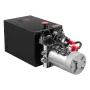 12 L Hydraulic Power Unit, Double Acting Dump Trailer Pump, 22 MPa Max Relief Pressure & 3.4 L/min Flow Rate, DC 12V Hydraulic P