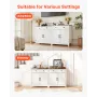 Kaffebarskab, Farmhouse Coffee Bar Bord med Skuffe, Buffet