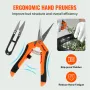 Bladtrimmer, 24'' trimmerskål, manuel knoptrimmer med knive i