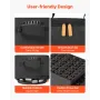 Miniature Storage Carrying Figure Bag, Fits for 1:500-1:750 Scale Models, Miniature Transport Bag with Adjustable Shoulder Strap