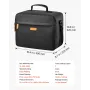 Miniature Storage Carrying Figure Bag, Fits for 1:500-1:750 Scale Models, Miniature Transport Bag with Adjustable Shoulder Strap