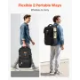Miniature Storage Carrying Figure Bag, Fits 58 Infantry Minis, Miniature Transport Bag with Handle & Adjustable Shoulder Strap, 