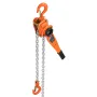 Manual Lever Chain Hoist, 1-1/2T 1500KG Capacity Heavy Duty Come Along, 6M Lift G80 Alloy Steel Chain With Dual Pawl Mechanical 