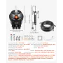 VEVOR Hydraulic Steering Kit, 70kW (90 HP), Marine Boat Hydraulic Steering System, med 6,9 MPa/1000 psi styrepumpe, to-vejs lås