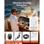 Hydraulic Steering Kit, 150kW (200 HP), Marine Boat Hydraulic Steering System, with 6.9 MPa/1000 psi Helm Pump, Two-Way Lock Cyl