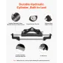 Hydraulic Steering Kit, 150kW (200 HP), Marine Boat Hydraulic Steering System, with 6.9 MPa/1000 psi Helm Pump, Two-Way Lock Cyl