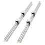 VEVOR Linear Rail Kit, SBR25, 2 stk 1200 mm (47,24 tommer) lineære bevægelsesstyreskinner og 4 stk lejer glideblokke, fuldt