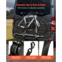 Retractable Ratchet Straps, 25.4 mm x 4.9 m, Tie Down Straps with S Hooks, 700 kg Break Strength, Carry Bag, Tie Down Ratcheting