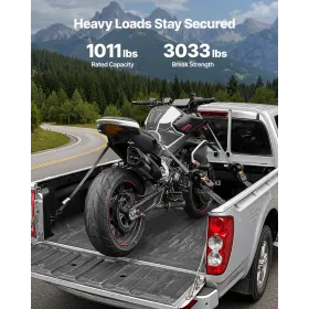 VEVOR Retractable Ratchet Straps, 50.8 mm x 3 m, Tie Down Straps with S Hooks, 1375 kg Break Strength, 2 Soft Loops, Tie Down Ra