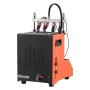 Fuel Injector Cleaner Tester, 9 Test Modes, 4-Cylinder 28kHz Ultrasonic Cleaning Machine, Automotive Injector Cleaner Machine wi