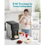 vanddispenser med ismaskine, 3-i-1 bordvandsdispenser, 16