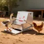 automatisk kyllingefoder, 18,14 kg kapacitet, regntæt