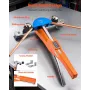 Tubing Bender Kit, 6 mm to 22 mm, Compact Ratcheting Tube Pipe Bender, Forward/Reverse Hand Bending Tool, with 7 Color Aluminium