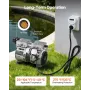 Pond Aerator, 5.2CFM 4/5HP Air Compressor, Lake Aerator for Ponds up to 3 Acres, Overheat Protection & Anti-Backflow Valve, 590W