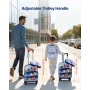 Kids Luggage Set, 5 Piece, 45.7 cm Hardside Rolling Wheels Suitcase with Backpack & U-shape Pillow, Truck Kids Carry on Luggage 