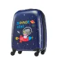 VEVOR Kids Luggage Set, 2 Piece, 45.7 cm Hardside Rolling Wheels Suitcase with Hard-Shell Backpack, Dinosaur Kids Carry on Lugga