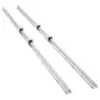 VEVOR Linear Rail Kit, SBR20, 2Pcs 2000 mm (78.74 inch) Linear Motion Guide Rails and 4Pcs Bearing Slide Blocks, Fully Supported