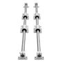 VEVOR Linear Rail Kit, SFC25, 2stk 1000 mm (39,4 tommer) lineære bevægelsesstyreskinner og 4 stk lejerglideblokke, til DIY