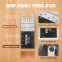 30PCS Multi Tool Blades Kits 8 Types Fit Dewalt Bosch Hitachi Chicago