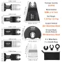 30stk Multi Tool Blades Kits 8 Typer Fit Dewalt Bosch Hitachi